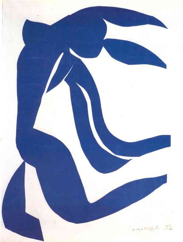 Henri Matisse Blue Nude With Hair In The Wind A4 Photo Print A4 Photo Print