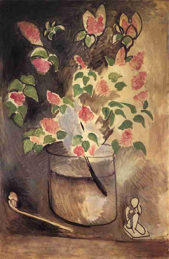 Henri Matisse Branch Of Lillacs A4 Photo Print