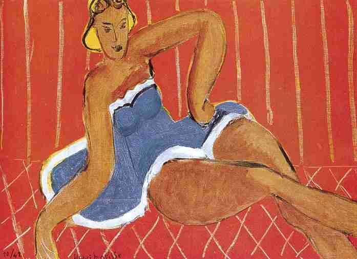 Henri Matisse Dancer Seated On A Table A4 Photo Print