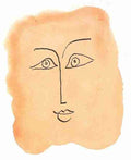 Henri Matisse Face 1948 Sketch A4 Photo Print