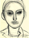 Henri Matisse Face Claude Sketch A4 Photo Print