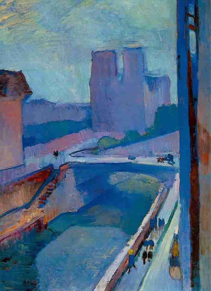 Henri Matisse Glimpse Of Notre Dame A4 Photo Print