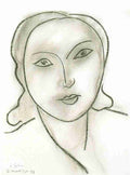 Henri Matisse Head Of A Woman 1948 Sketch A4 Photo Print