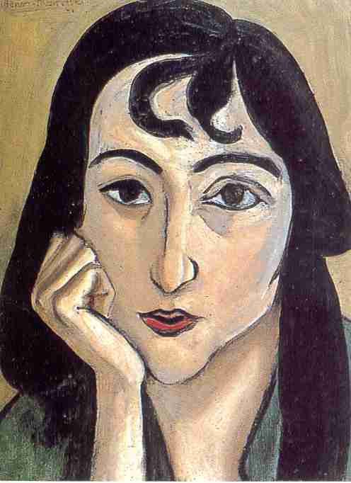 Henri Matisse Head Of Lorette With Curls A4 Photo Print