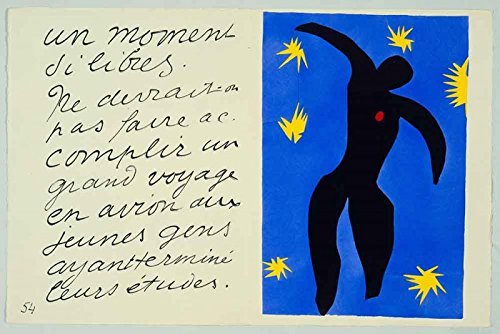 Henri Matisse Icarus From Jazz A4 Photo Print