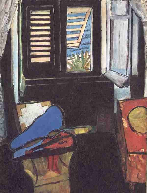 Henri Matisse Interior With A Violin A4 Photo Print