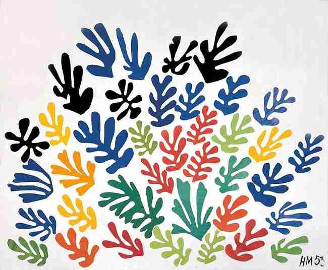 Henri Matisse La Gerbe A4 Photo Print