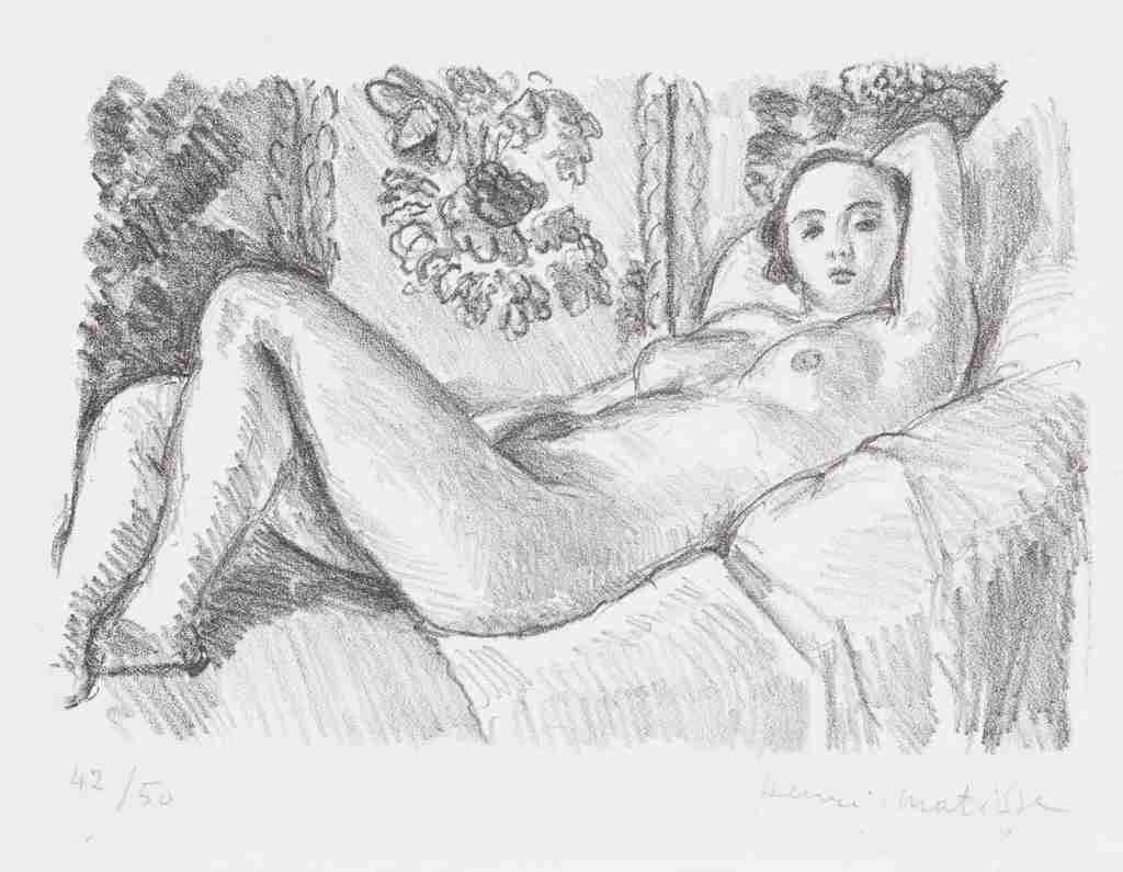 Henri Matisse Little Aurore Sketch A4 Photo Print