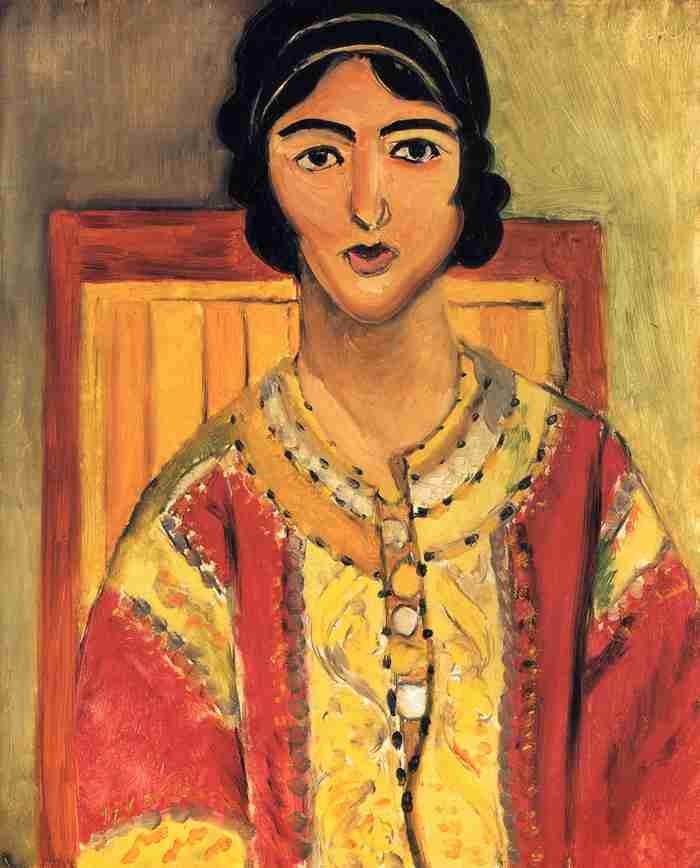 Henri Matisse Lorette With A Red Dress A4 Photo Print