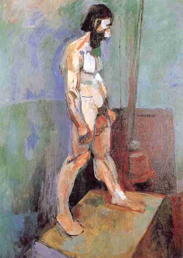 Henri Matisse Nude Man A4 Photo Print