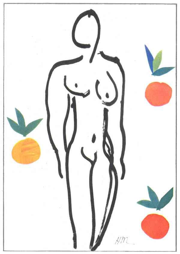 Henri Matisse Nude With Oranges A4 Photo Print A4 Photo Print