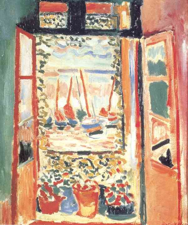Henri Matisse Open Window At Collioure A4 Photo Print A4 Photo Print