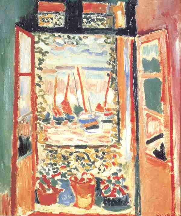 Henri Matisse Open Window At Collioure A4 Photo Print