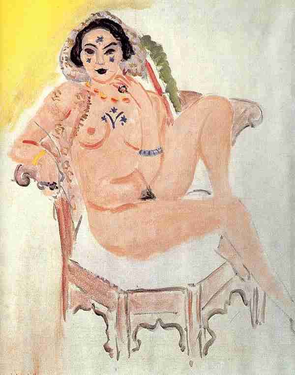 Henri Matisse Persian With A Cross A4 Photo Print