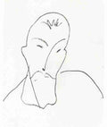 Henri Matisse Portrait Of John Antoine Nau Sketch A4 Photo Print