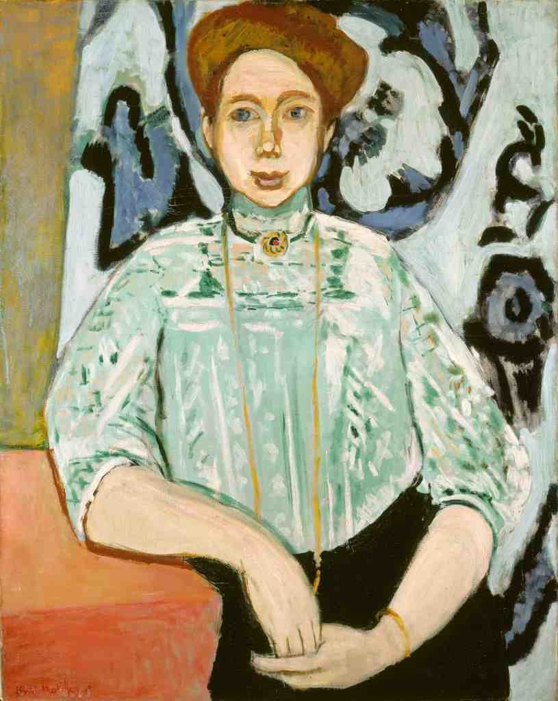 Henri Matisse Portrait of Greta Moll A4 Photo Print