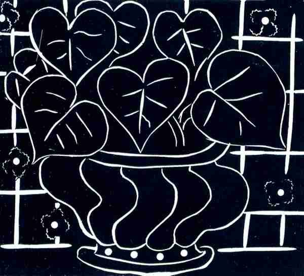 Henri Matisse Pot De Begonie Sketch A4 Photo Print