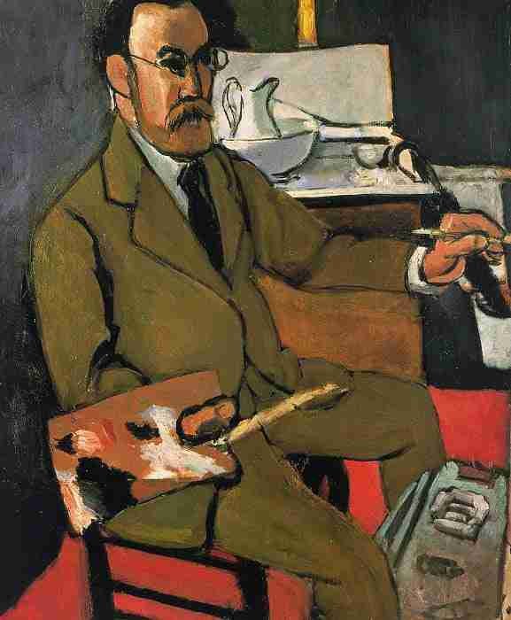 Henri Matisse Self Portrait 1918 A4 Photo Print