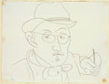 Henri Matisse Self Portrait 1948 A4 Photo Print