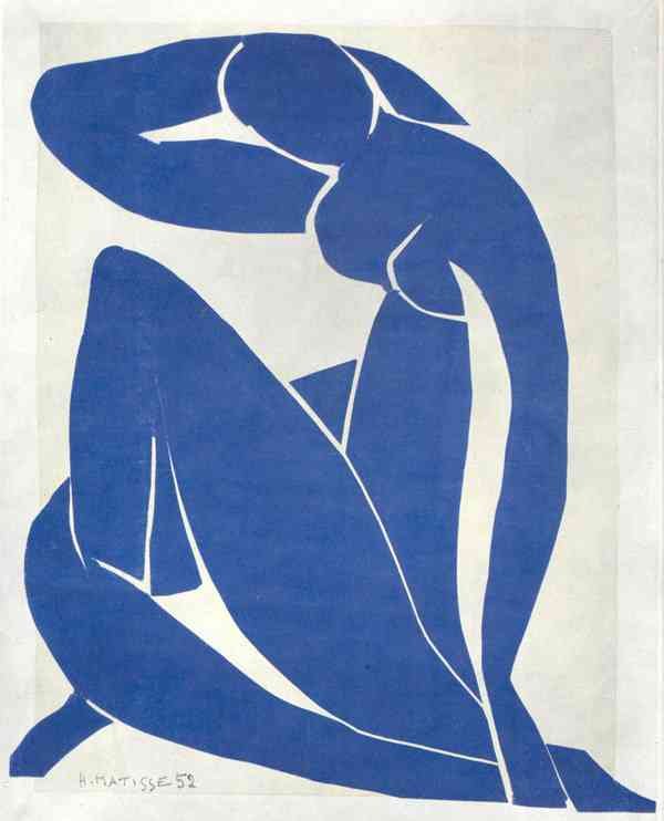 Henri Matisse Standing Blue Nude A4 Photo Print A4 Photo Print