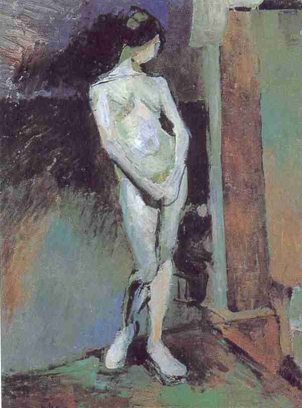Henri Matisse Standing Model A4 Photo Print
