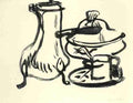 Henri Matisse Still Life Ink A4 Photo Print