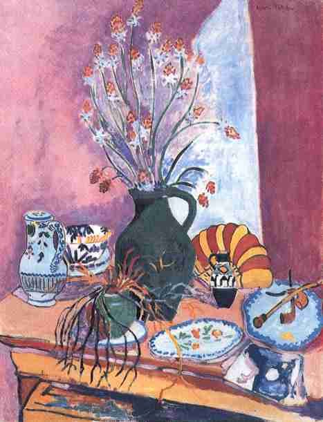 Henri Matisse Still Life With Flowers A4 Photo Print