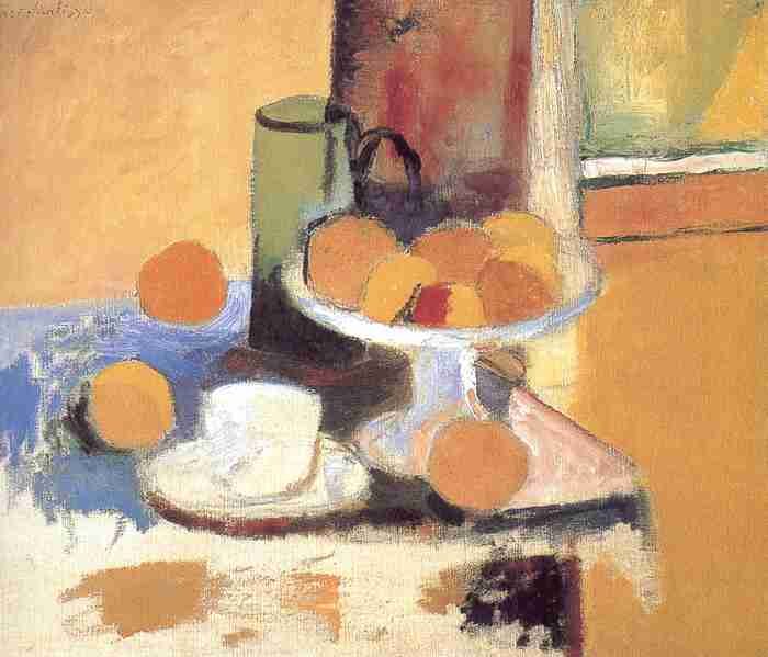 Henri Matisse Still Life With Oranges Ii A4 Photo Print