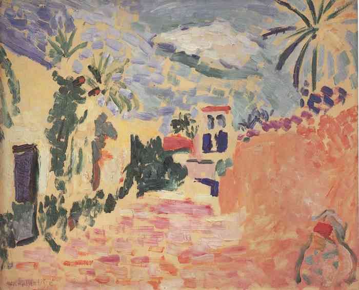 Henri Matisse Street At Biskra A4 Photo Print A4 Photo Print