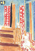 Henri Matisse Sunlit Interior A4 Photo Print A4 Photo Print