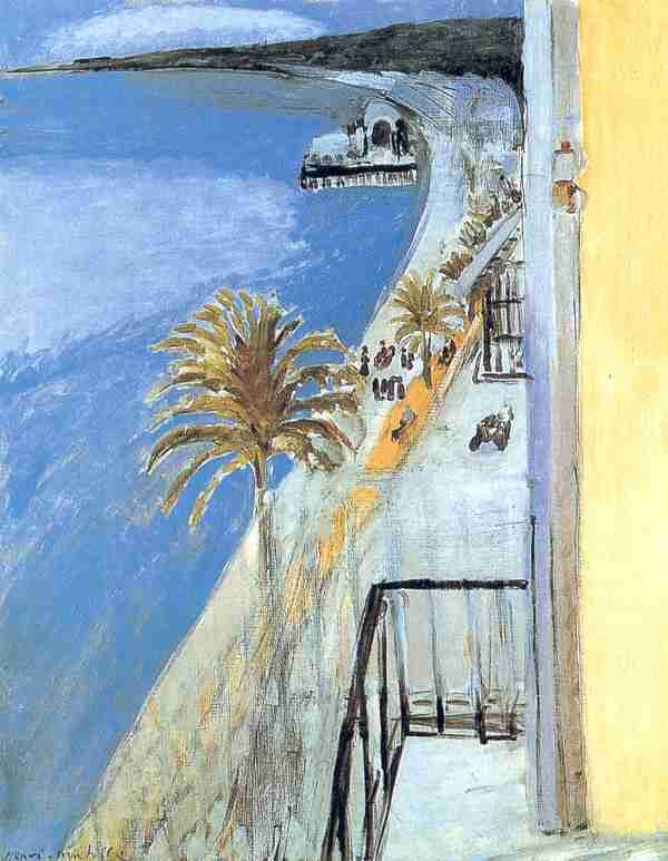 Henri Matisse The Bay Of Nice A4 Photo Print