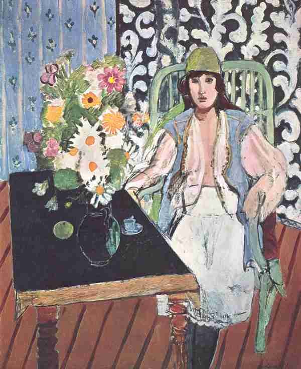 Henri Matisse The Black Table A4 Photo Print