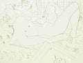 Henri Matisse The Couch Sketch A4 Photo Print