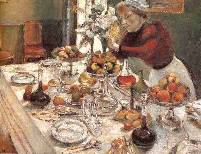 Henri Matisse The Dinner Table A4 Photo Print