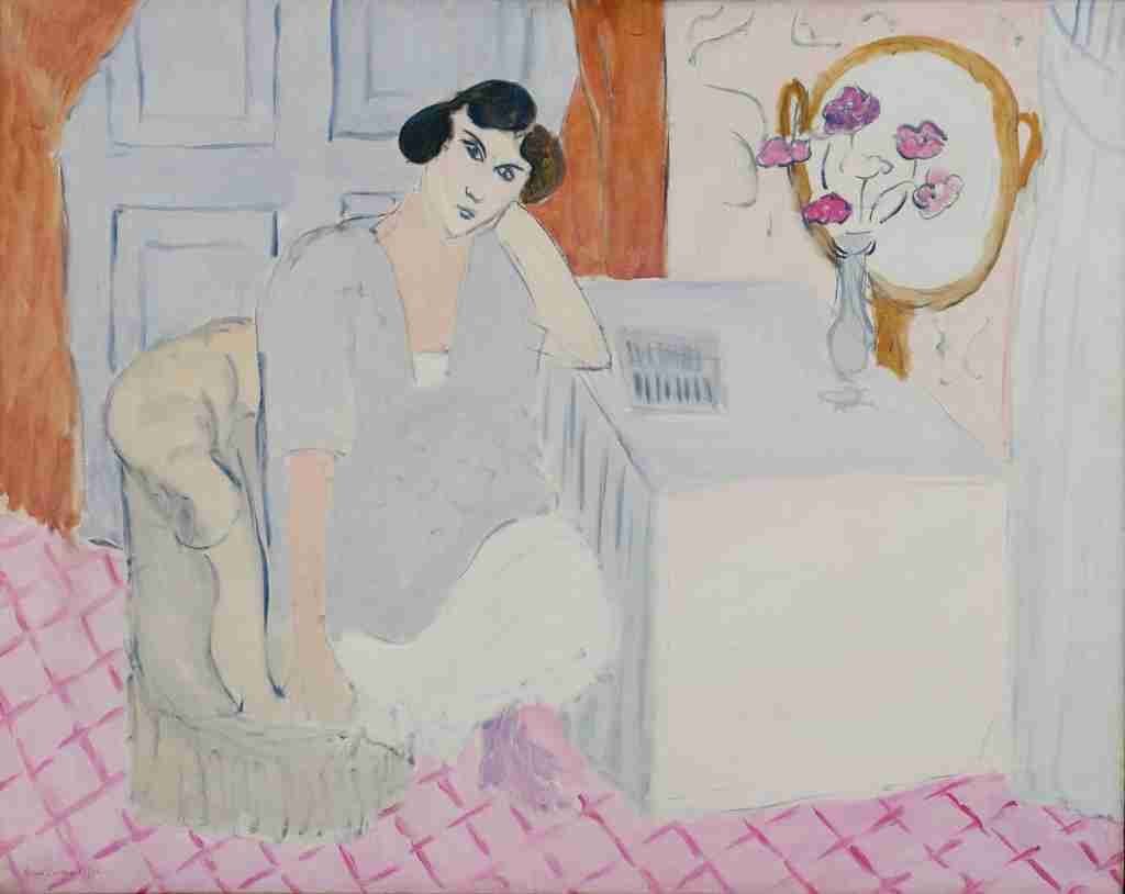 Henri Matisse The Inattentive Reader A4 Photo Print