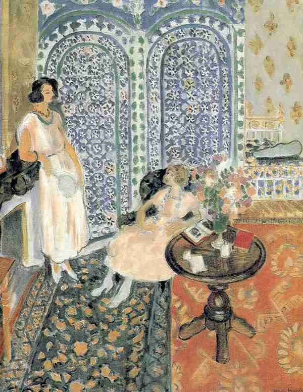 Henri Matisse The Moorish Floor A4 Photo Print