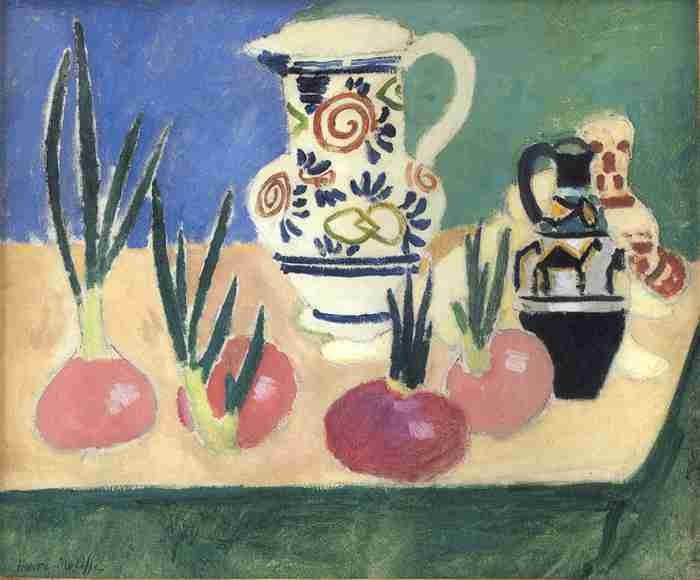 Henri Matisse The Red Onions A4 Photo Print