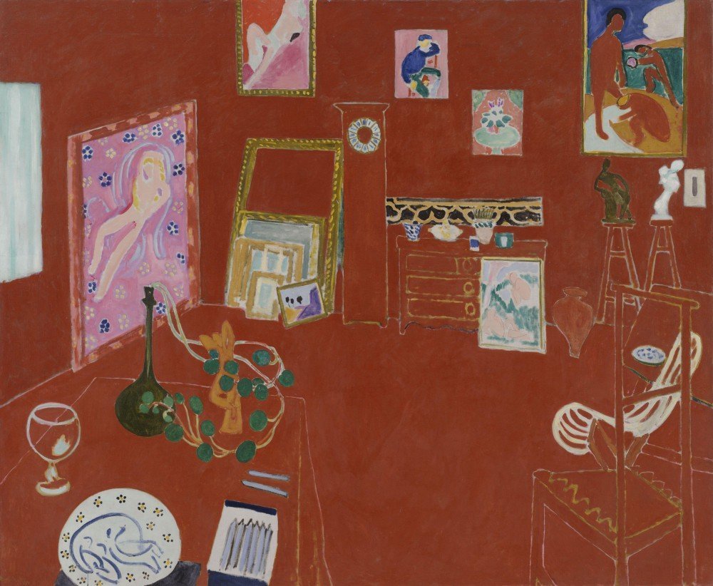 Henri Matisse The Red Studio A4 Photo Print