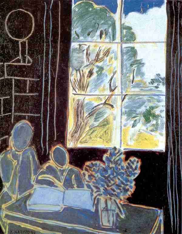 Henri Matisse The Silence That Lives In Houses A4 Photo Print