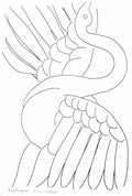 Henri Matisse The Swan Sketch A4 Photo Print