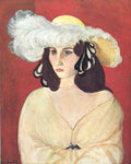 Henri Matisse The White Feather A4 Photo Print A4 Photo Print