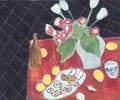Henri Matisse Tulips And Shellfish On A Dark Background A4 Photo Print