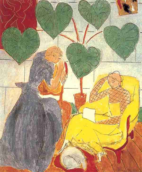 Henri Matisse Two Women A4 Photo Print