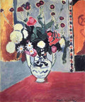 Henri Matisse Vase With Flowers A4 Photo Print