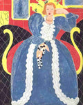 Henri Matisse Woman In Blue A4 Photo Print