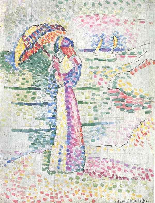 Henri Matisse Woman With A Parasol A4 Photo Print A4 Photo Print