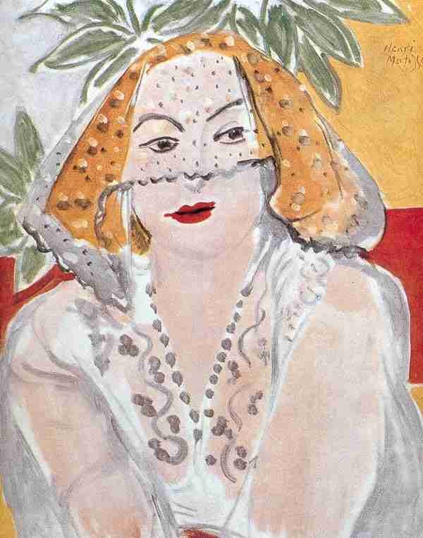 Henri Matisse Woman With A Veil A4 Photo Print