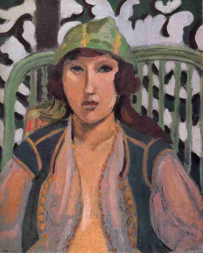 Henri Matisse Woman With Oriental Dress A4 Photo Print