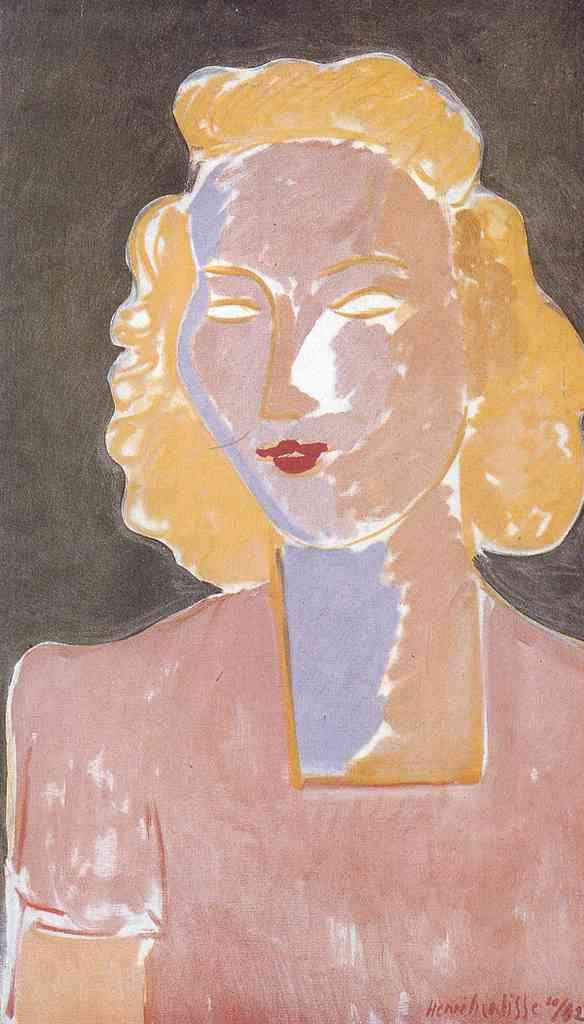 Henri Matisse Young Girl In Rose A4 Photo Print A4 Photo Print