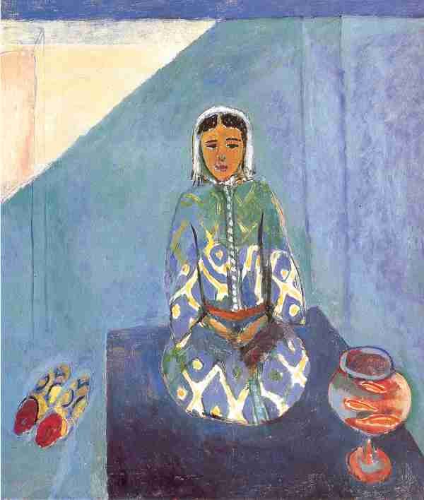 Henri Matisse Zorah On A Terrace A4 Photo Print